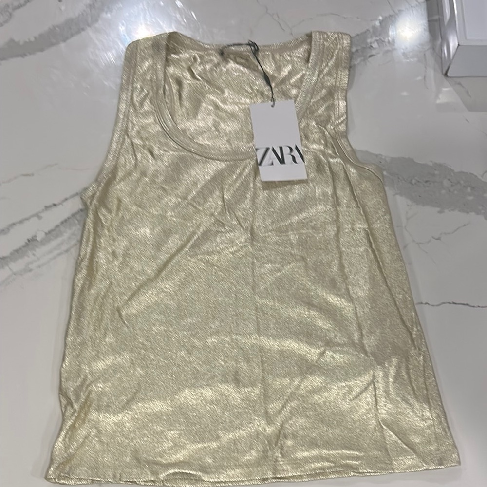 Zara Gold Women's Tank Top